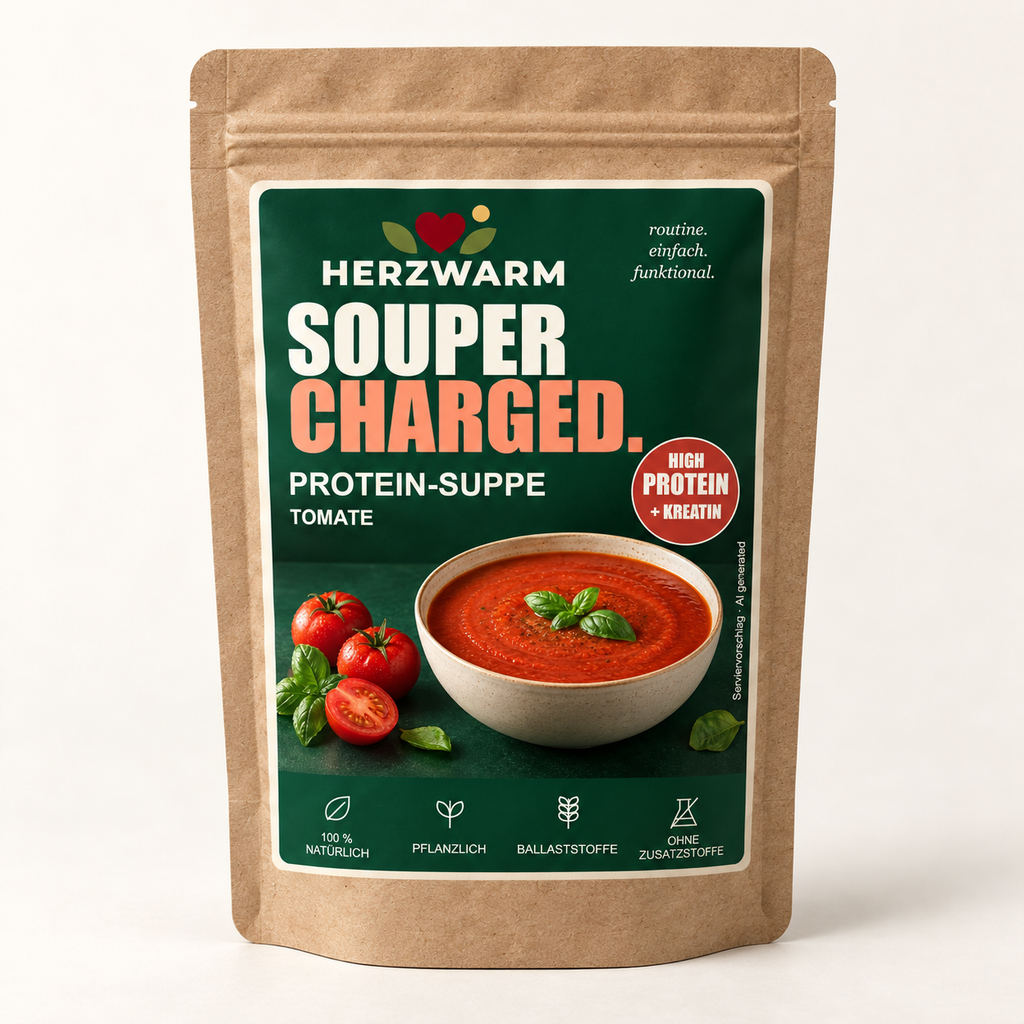 Herzwarm Protein-Suppe Tomate