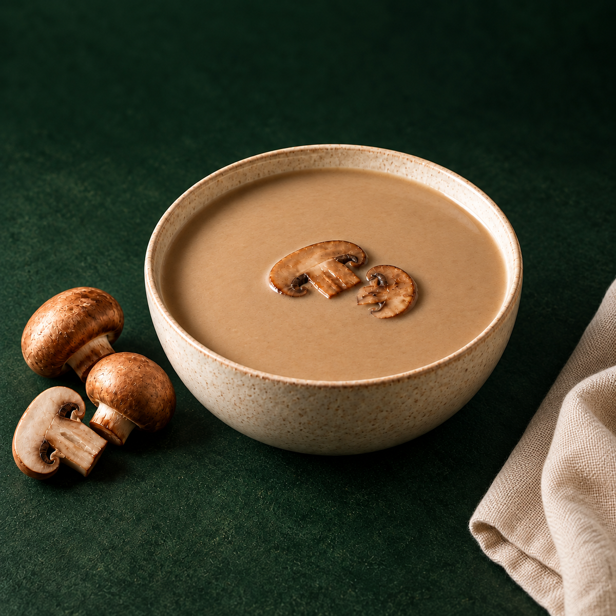 Herzwarm Protein-Suppe Pilz