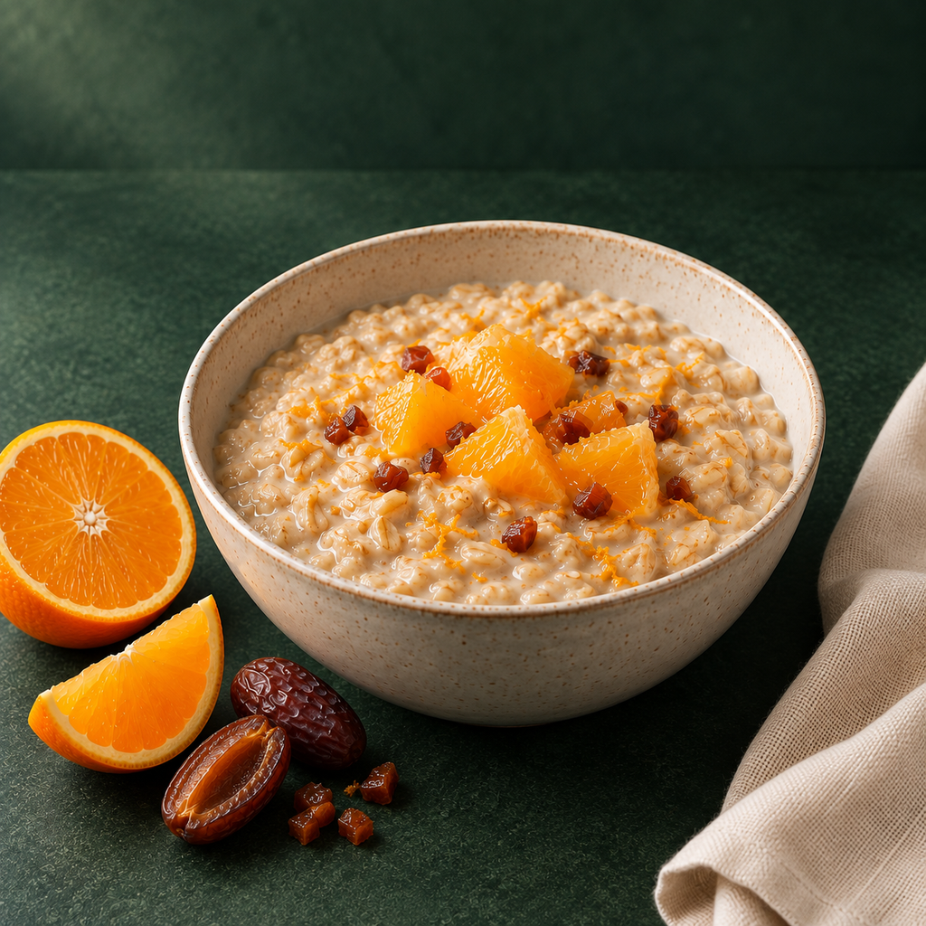 Herzwarm Protein-Porridge Orange
